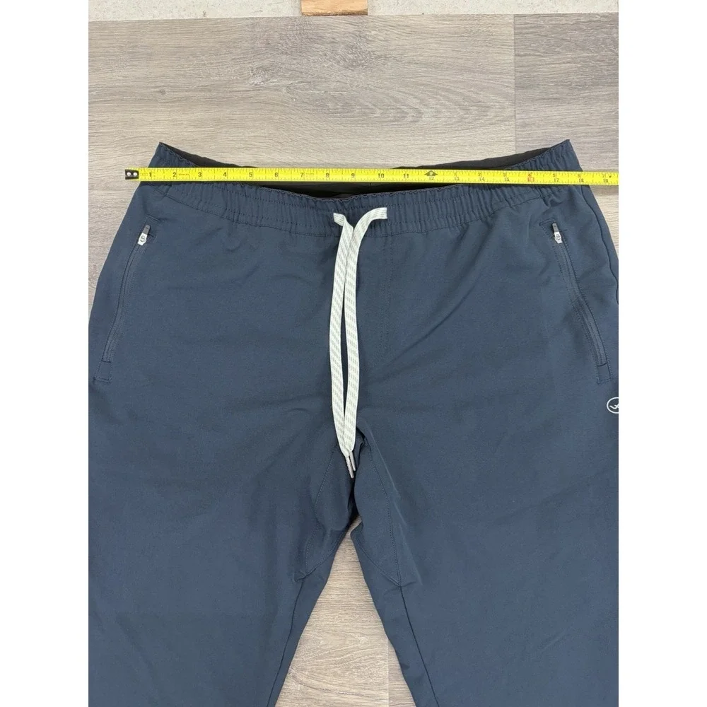 WOWIE Hoth Jogger Mens XL Navy Blue Stretch Zip Pocket Athletic Performance